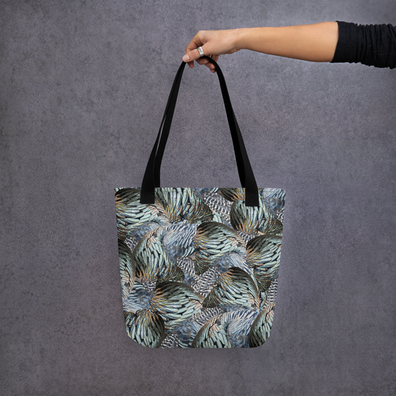 Turkey Feather Tote Bag