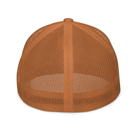 WILD Flexfit Mesh Back Hat in Copper, Unisex