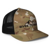 River to Ridge Brand Mountain Logo Camo Flex Fit Hat