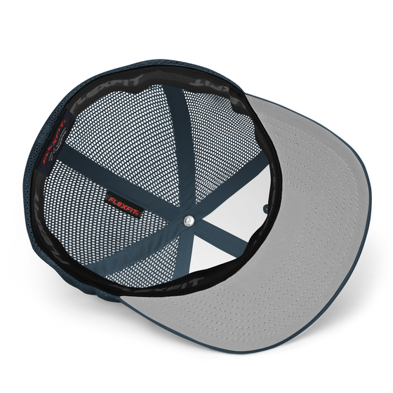 R2R Logo Navy Flexfit Mesh Back Hat