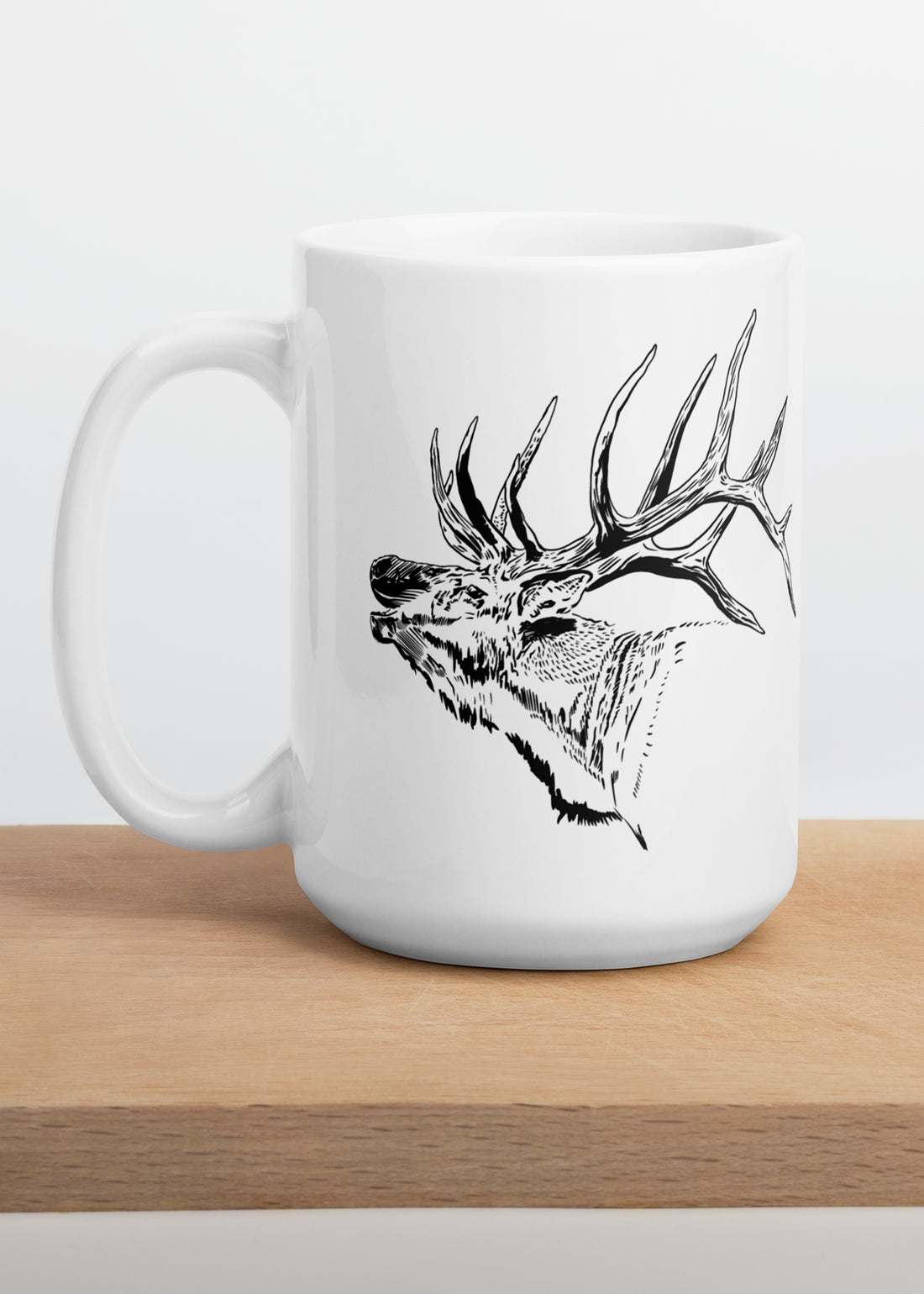  Elk Logo Coffee Mug from River to Ridge Brand