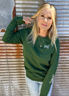 WILD Organic Cotton Sweatshirt, Green or Black