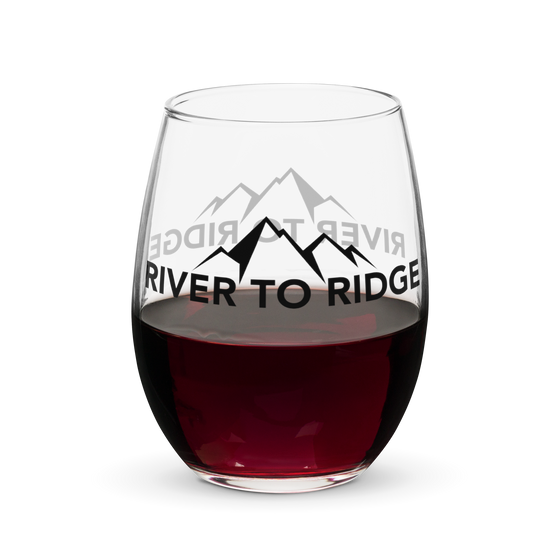 Stemless Wine Glass, River to Ridge