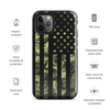 camo flag patriotic phone case from river to ridge brand for an iphone