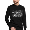 Whitetail Deer Flag pullover sweatshirt from River to Ridge Clothing brand. Features a skull and antlers of a deer over the USA flag, patriotic