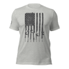 mens tactical t shirt patriotic in grey from river to ridge brand