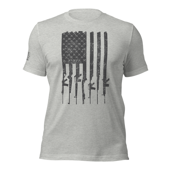 mens tactical t shirt patriotic in grey from river to ridge brand