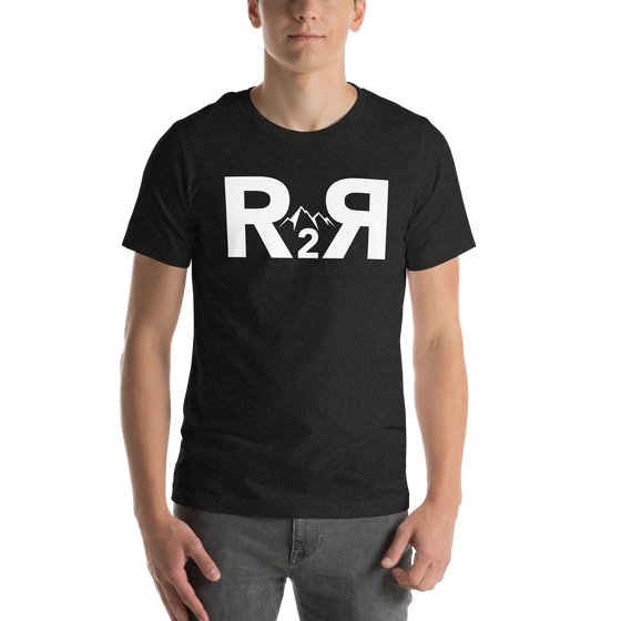 R2R Logo T, Heather Black