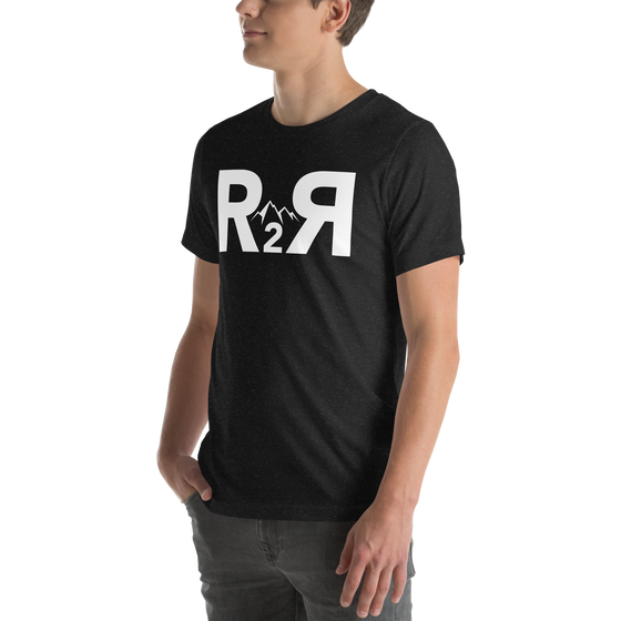R2R Logo T, Heather Black