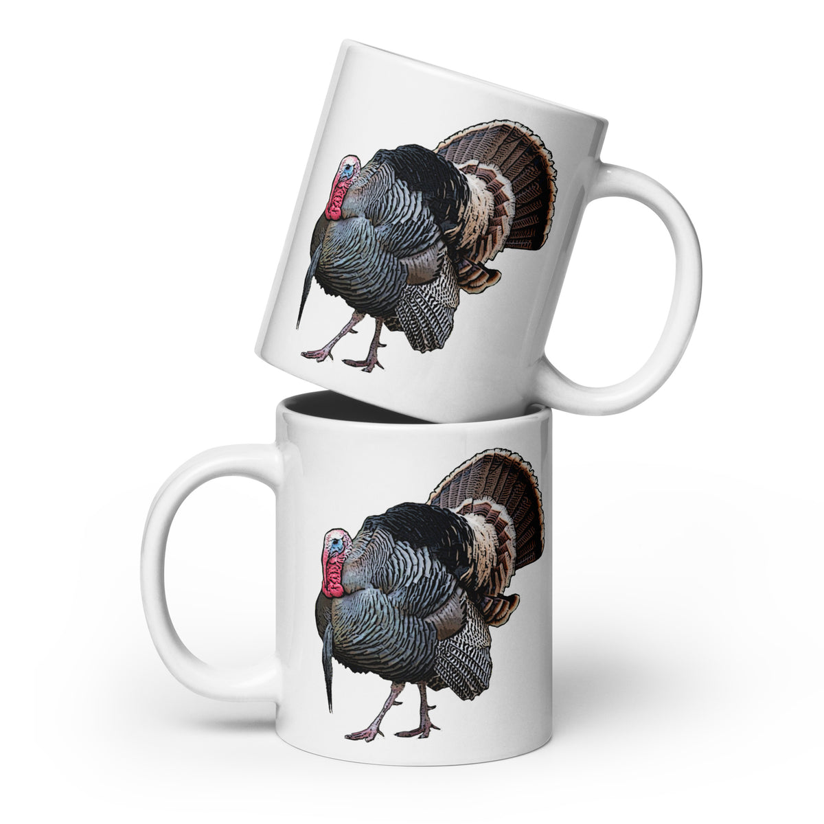 Large 15 & 20 oz Turkey Ceramic Coffee Mugs – River to Ridge Clothing LLC