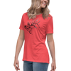 Elk Logo T, Heather Red or Berry