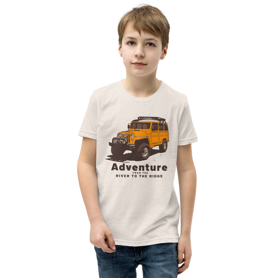 Youth Adventure Offroad T, Unisex, Dust or Mustard