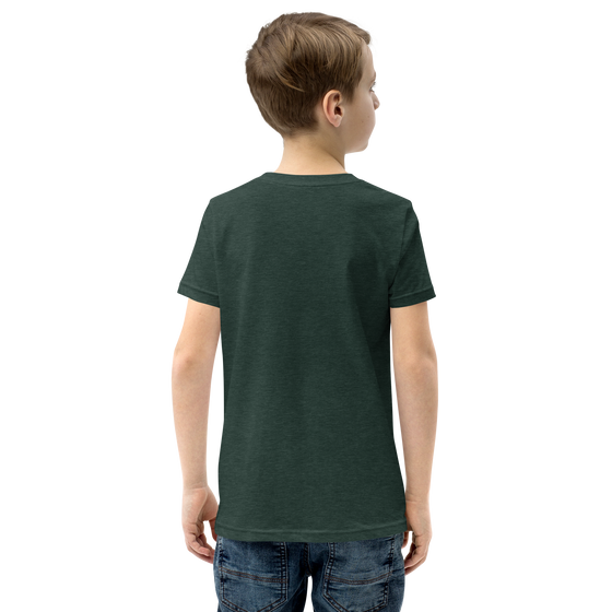 Youth Mountain Goat T, Charcoal or Forest