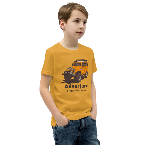 Youth Adventure Offroad T, Unisex, Dust or Mustard