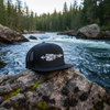 Bowfishing, Shootin' Fish Snapback Hat, Unisex