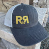 Sunwashed Vintage Black Unisex River to Ridge Low Profile Hat