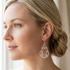 Wire Wrapped Earrings, Sterling Silver Earwires