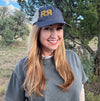 Sunwashed Vintage Black Unisex River to Ridge Low Profile Hat