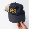 Sunwashed Vintage Black Unisex River to Ridge Low Profile Hat