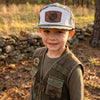 Kid's Premium Camo Turkey Hunting Hat