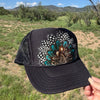Feather Western Trucker Hats in Black, Limited Edition