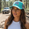 Women's Jeep Patch Hat w/ Ponytail Opening