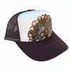 Western Feather Brown Trucker Hats w/ Optional Shotgun Shell, Limited Edition