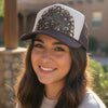 Western Feather Brown Trucker Hats w/ Optional Shotgun Shell, Limited Edition