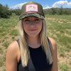 FAITH, Women's Trucker Patch Hat, Camo or Black