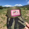 FAITH, Women's Trucker Patch Hat, Camo or Black