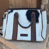 Concealed Carry Luxe Cowhide & Leather Handbag