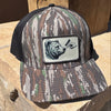 Brown Bear Boop Unisex Patch Hat, Realtree Camo or Olive