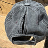 Women's Vintage Washed Ponytail Opening River to Ridge Patch Hat