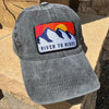 Women's Vintage Washed Ponytail Opening River to Ridge Patch Hat