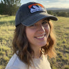 Women's Vintage Washed Ponytail Opening River to Ridge Patch Hat