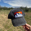 Women's Vintage Washed Ponytail Opening River to Ridge Patch Hat