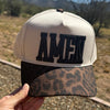AMEN, Women's Faith Inspired Leopard Print Hat