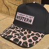 It's About To Get Western, Leopard Print Limited Edition Hat