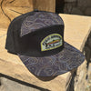 Fish Around & Find Trout, Topography Pattern Water Repellant Hat