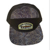 Fish Around & Find Trout, Topography Pattern Water Repellant Hat