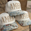AMEN Premium Floral Bill Women's Limited Edition Faith Hat