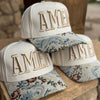 AMEN Premium Floral Bill Women's Limited Edition Faith Hat