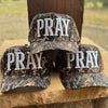 PRAY Premium Camo Stitched Limited Edition Faith Hat, Unisex