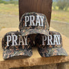 PRAY Premium Camo Stitched Limited Edition Faith Hat, Unisex