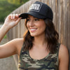Jesus Saves, Women's Trucker Patch Hat