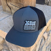 Jesus Saves Breathable Waterproof Charcoal Patch Hat