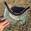 Labrador Waterfowl Hunting Rope Hat w/ Painted Mallard Underbill