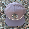 Labrador Waterfowl Hunting Rope Hat w/ Painted Mallard Underbill