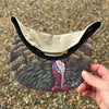 Turkey Hunting Sweat Resistant Rope Hat w/ Painted Gobbler Underbill