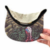 Turkey Hunting Sweat Resistant Rope Hat w/ Painted Gobbler Underbill